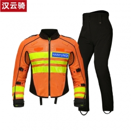 夏季消防救援铁骑摩托车骑行服HYQA1003