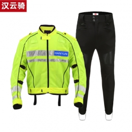 夏季网眼铁骑服骑行服HYQA1008